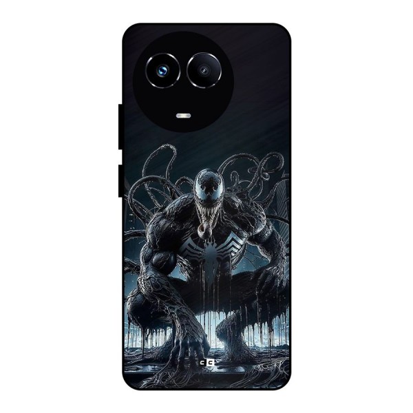 Sitting Venom Metal Back Case for Realme 11X