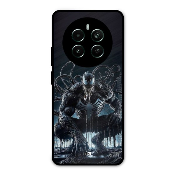 Sitting Venom Metal Back Case for Realme 12 Plus