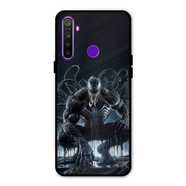 Sitting Venom Metal Back Case for Realme 5