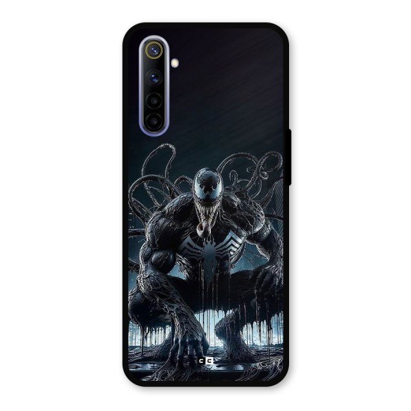 Sitting Venom Metal Back Case for Realme 6