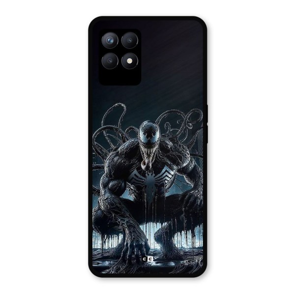 Sitting Venom Metal Back Case for Realme 8i