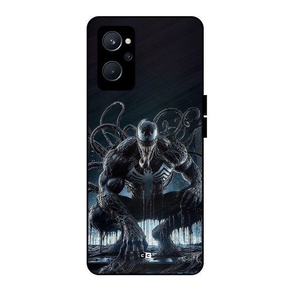 Sitting Venom Metal Back Case for Realme 9i 5G