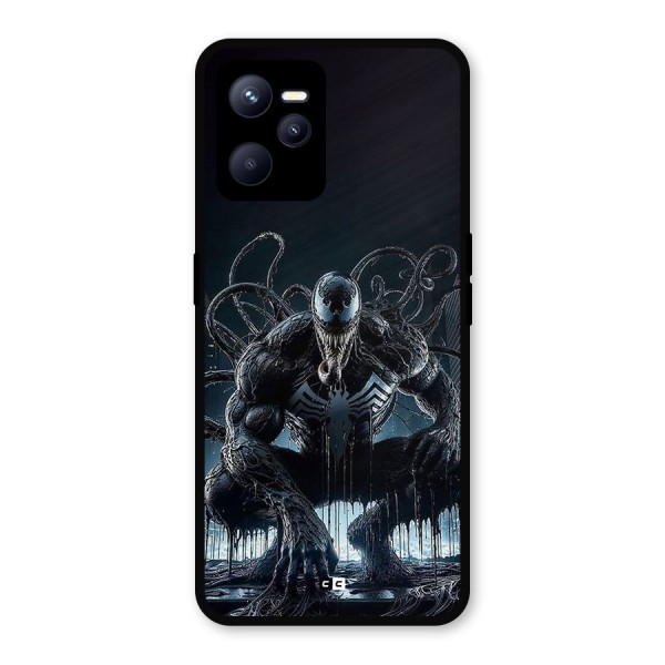 Sitting Venom Metal Back Case for Realme C35