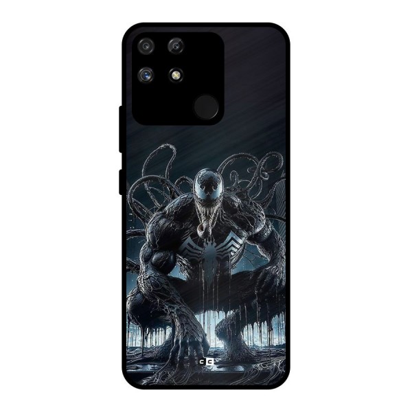 Sitting Venom Metal Back Case for Realme Narzo 50A