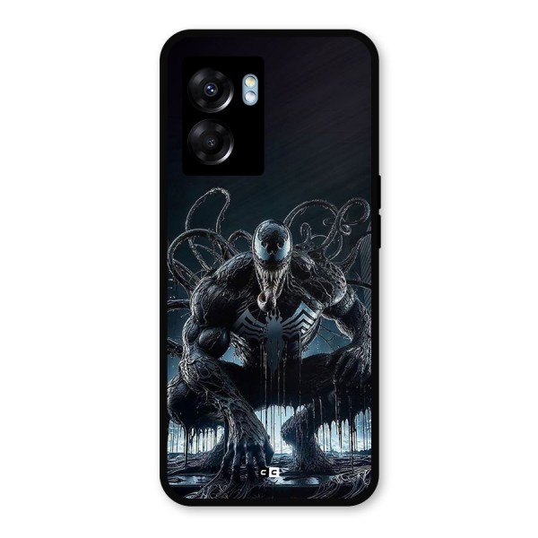 Sitting Venom Metal Back Case for Realme Narzo 50 5G