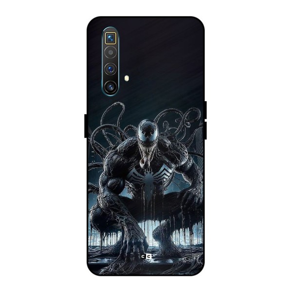 Sitting Venom Metal Back Case for Realme X3 SuperZoom