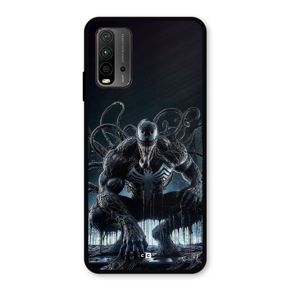 Sitting Venom Metal Back Case for Redmi 9 Power