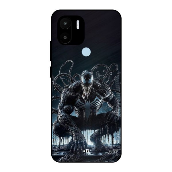 Sitting Venom Metal Back Case for Redmi A1 Plus