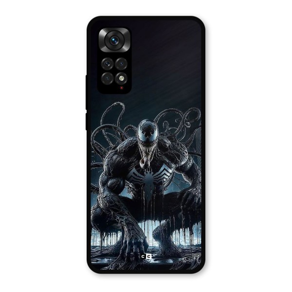 Sitting Venom Metal Back Case for Redmi Note 11