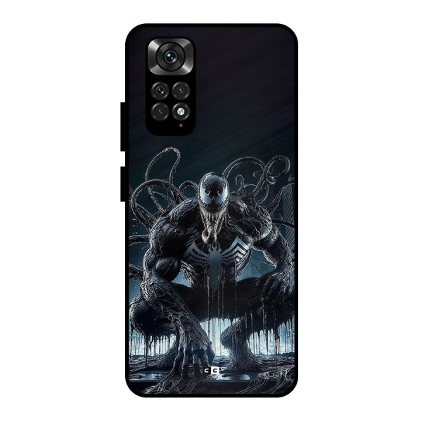 Sitting Venom Metal Back Case for Redmi Note 11 Pro