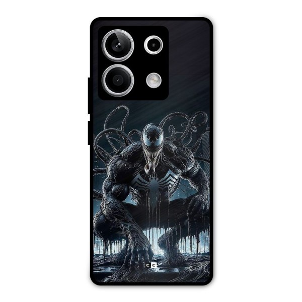 Sitting Venom Metal Back Case for Redmi Note 13 5G