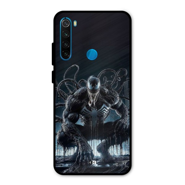 Sitting Venom Metal Back Case for Redmi Note 8