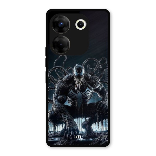 Sitting Venom Metal Back Case for Tecno Camon 20