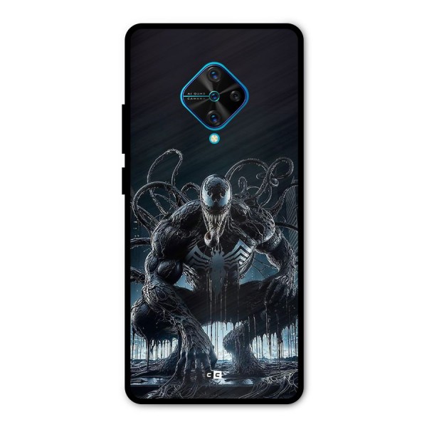 Sitting Venom Metal Back Case for Vivo S1 Pro