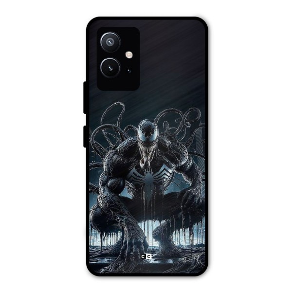 Sitting Venom Metal Back Case for Vivo T1 5G