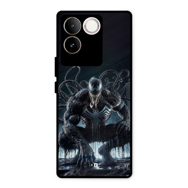 Sitting Venom Metal Back Case for Vivo T2 Pro