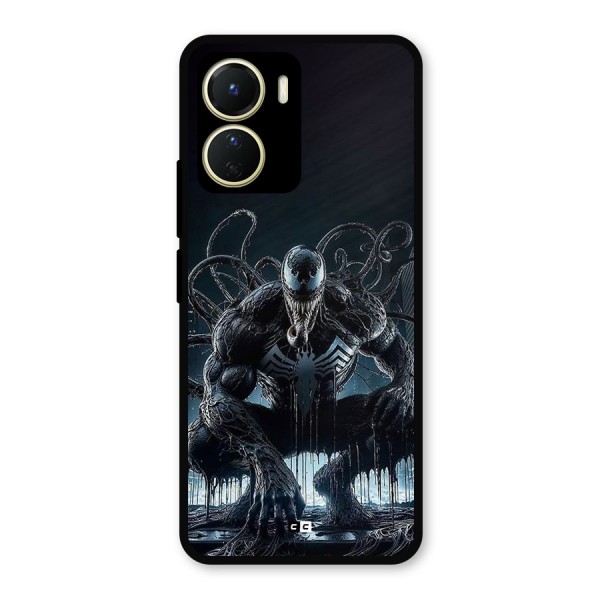 Sitting Venom Metal Back Case for Vivo T2x