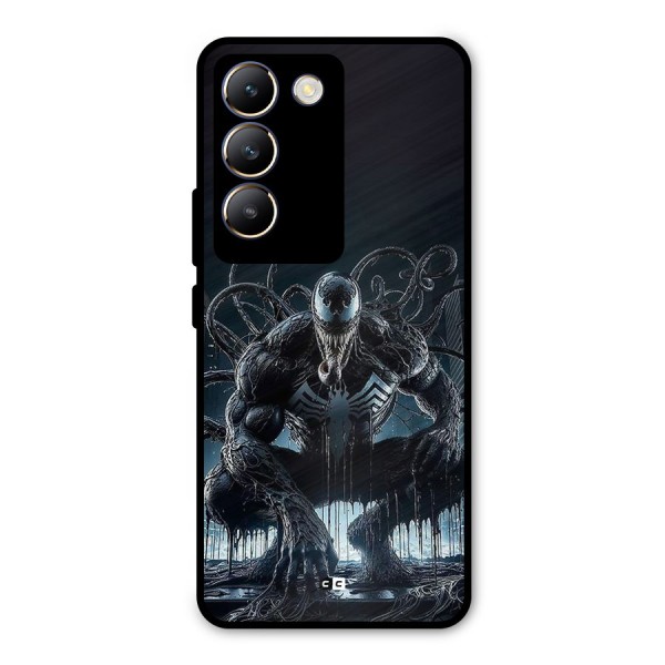 Sitting Venom Metal Back Case for Vivo T3 5G