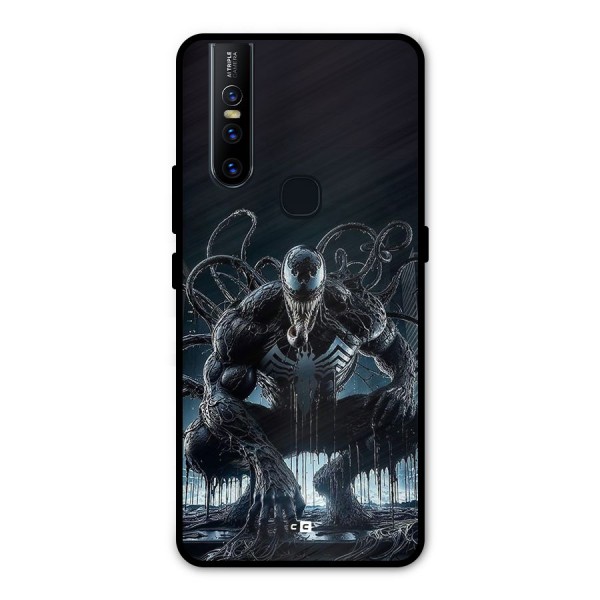 Sitting Venom Metal Back Case for Vivo V15