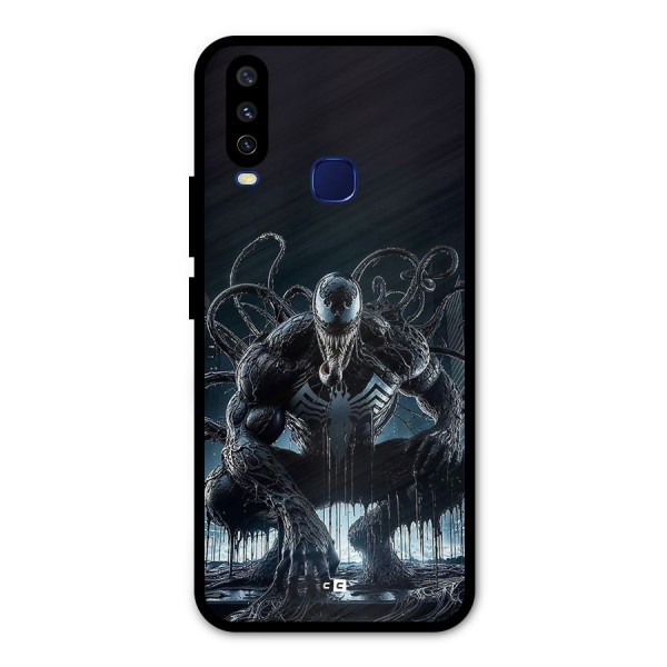 Sitting Venom Metal Back Case for Vivo V17