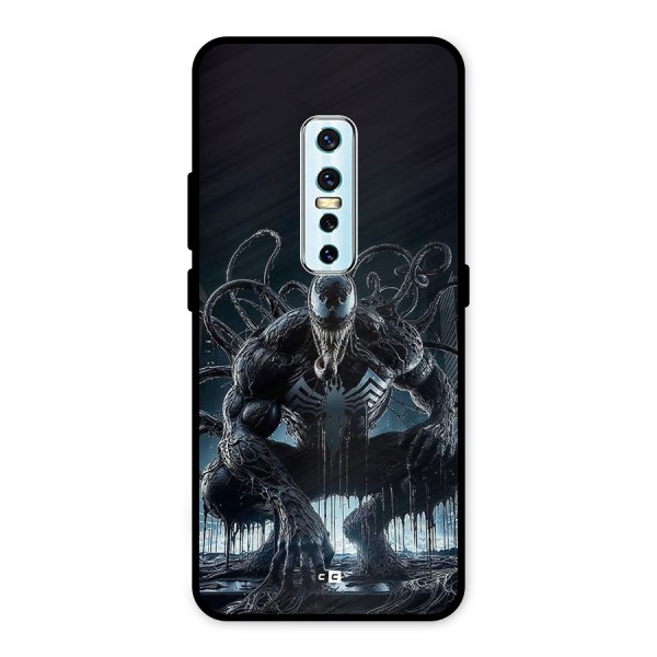 Sitting Venom Metal Back Case for Vivo V17 Pro