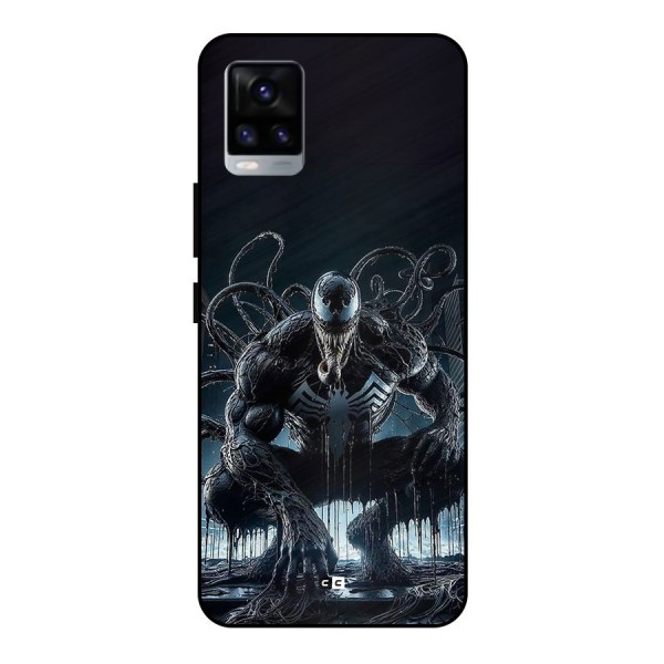 Sitting Venom Metal Back Case for Vivo V20