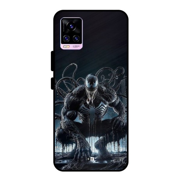 Sitting Venom Metal Back Case for Vivo V20 Pro