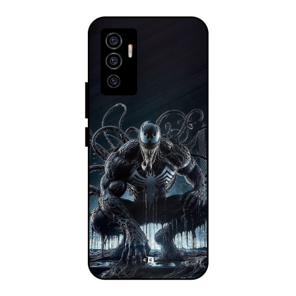 Sitting Venom Metal Back Case for Vivo V23e