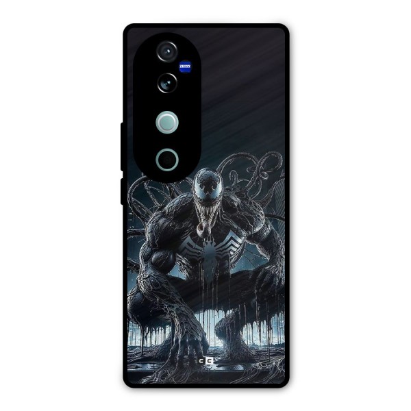 Sitting Venom Metal Back Case for Vivo V40