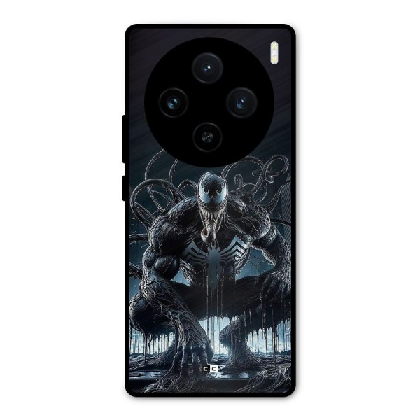 Sitting Venom Metal Back Case for Vivo X100