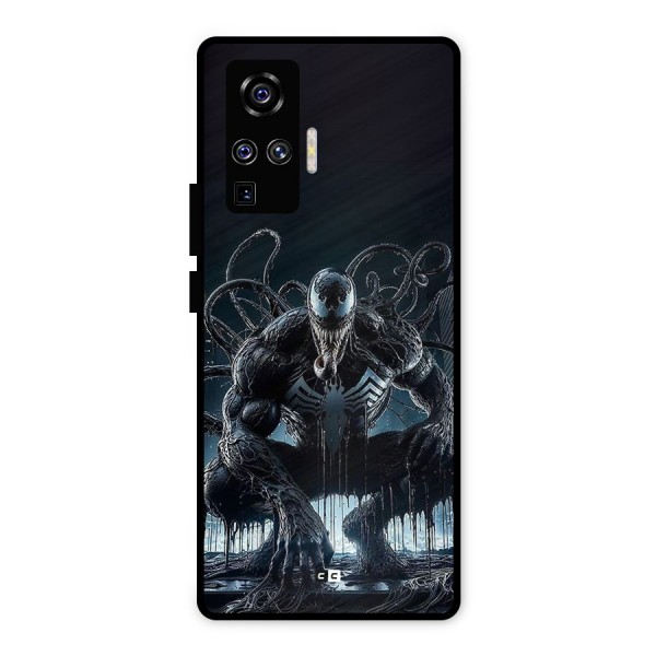 Sitting Venom Metal Back Case for Vivo X50 Pro