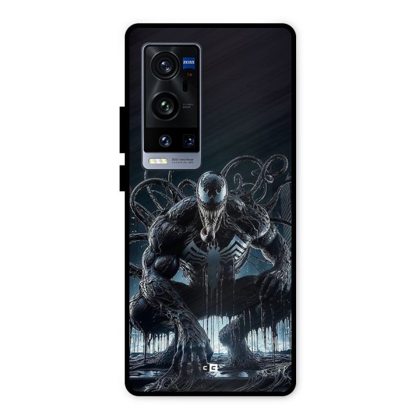 Sitting Venom Metal Back Case for Vivo X60 Pro Plus