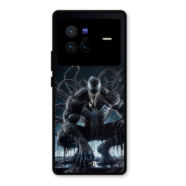 Sitting Venom Metal Back Case for Vivo X80