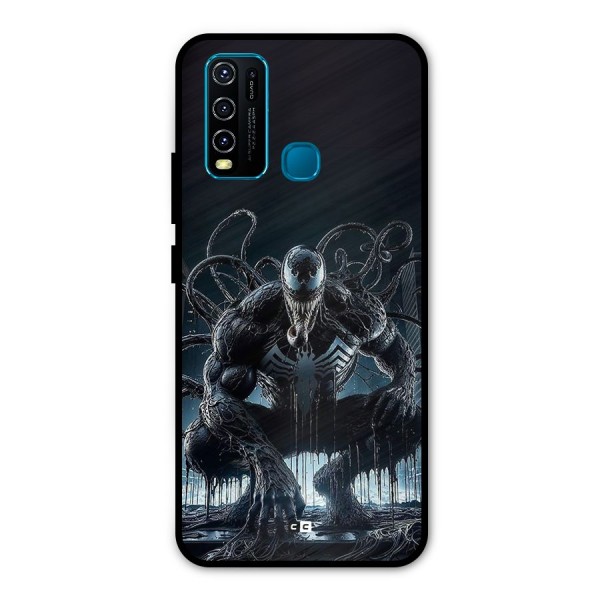 Sitting Venom Metal Back Case for Vivo Y30