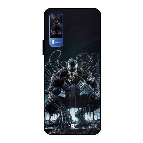 Sitting Venom Metal Back Case for Vivo Y51