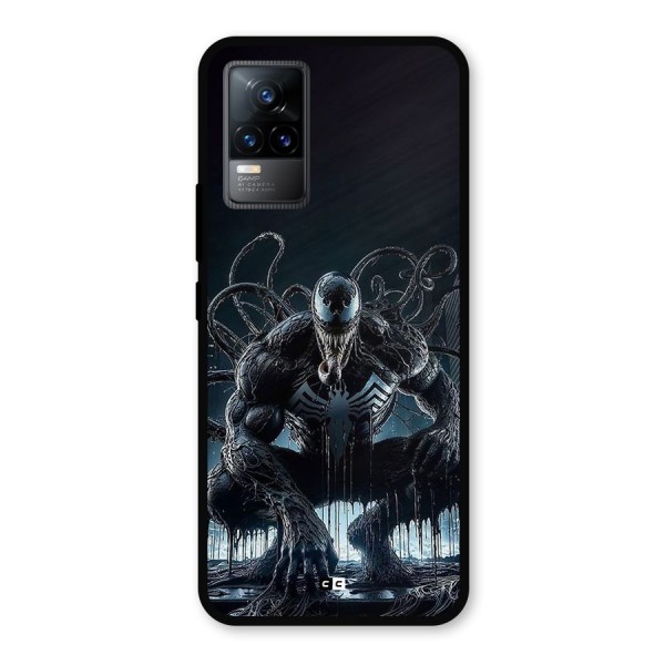 Sitting Venom Metal Back Case for Vivo Y73