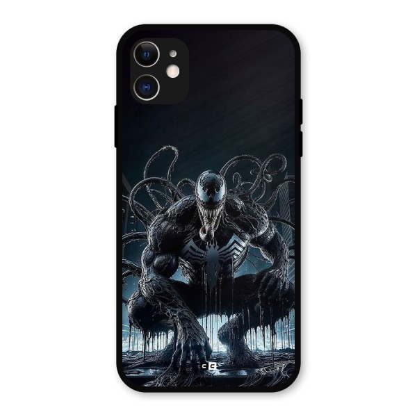 Sitting Venom Metal Back Case for iPhone 11