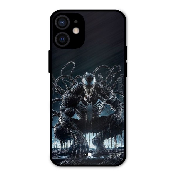 Sitting Venom Metal Back Case for iPhone 12 Mini