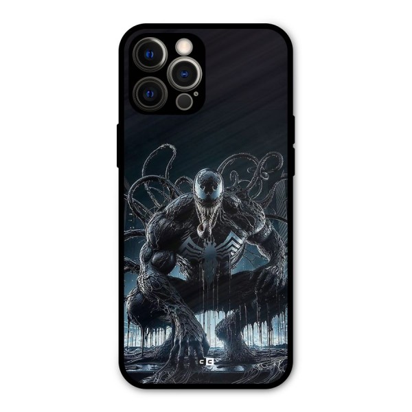 Sitting Venom Metal Back Case for iPhone 12 Pro Max