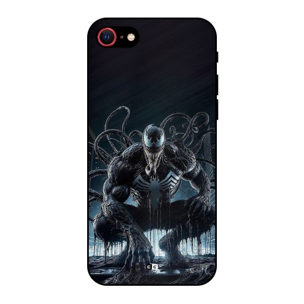 Sitting Venom Metal Back Case for iPhone 7