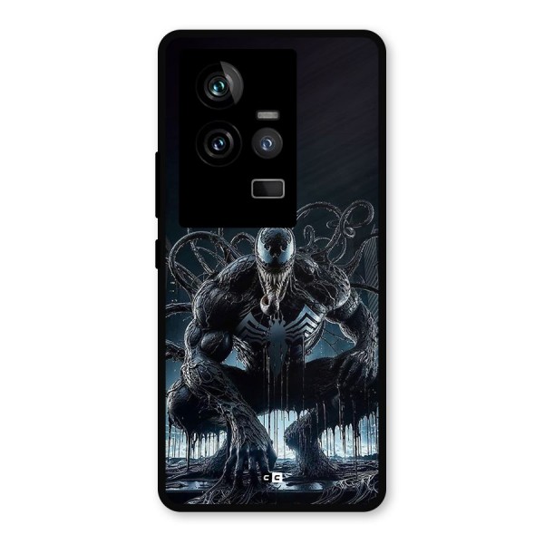 Sitting Venom Metal Back Case for iQOO 11 5G