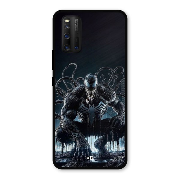 Sitting Venom Metal Back Case for iQOO 3