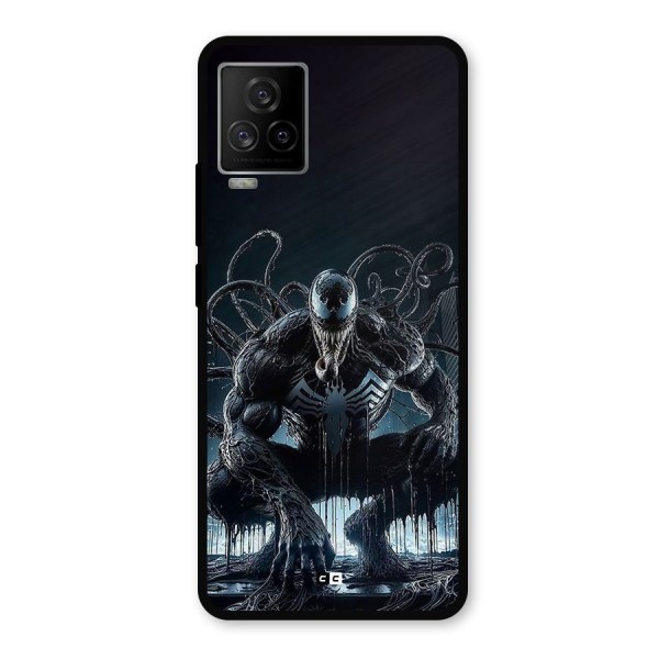 Sitting Venom Metal Back Case for iQOO 7 Legend 5G