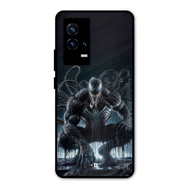 Sitting Venom Metal Back Case for iQOO 9 5G