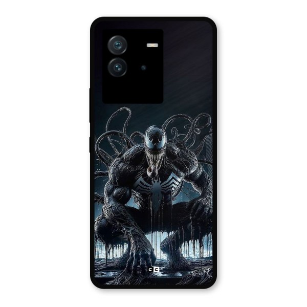 Sitting Venom Metal Back Case for iQOO Neo 6 5G