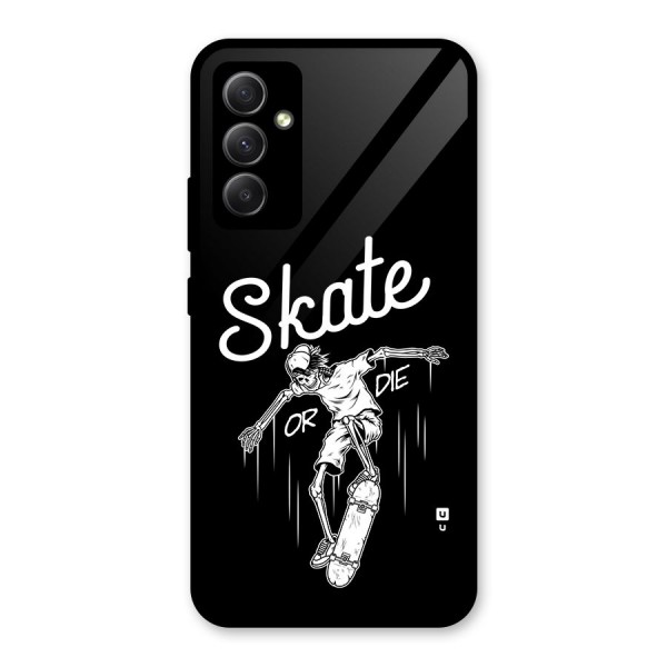 Skate Or Die Glass Back Case for Galaxy A34