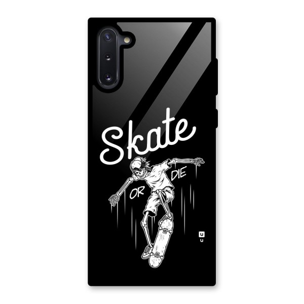 Skate Or Die Glass Back Case for Galaxy Note 10