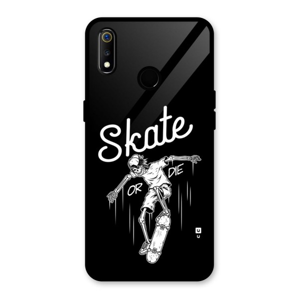 Skate Or Die Glass Back Case for Realme 3i