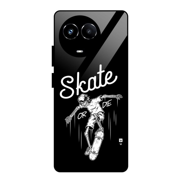 Skate Or Die Glass Back Case for Realme Narzo 60X