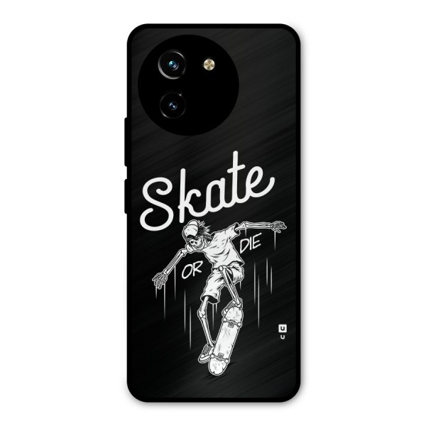 Skate Or Die Metal Back Case for Vivo T3x